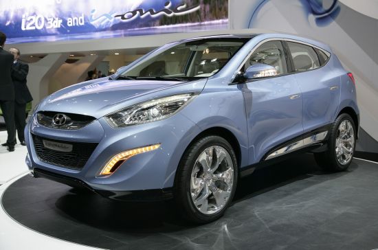 Hyundai Tucson Interior. Hyundai Tucson making its