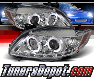 toyota corolla nze 2006 projector headlights #5