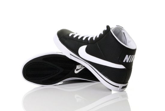 Black And White Nikes High Tops. Nike Sweet Classic High Top