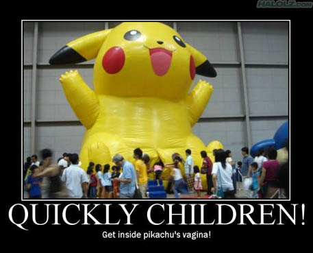 pikachu quickly children
